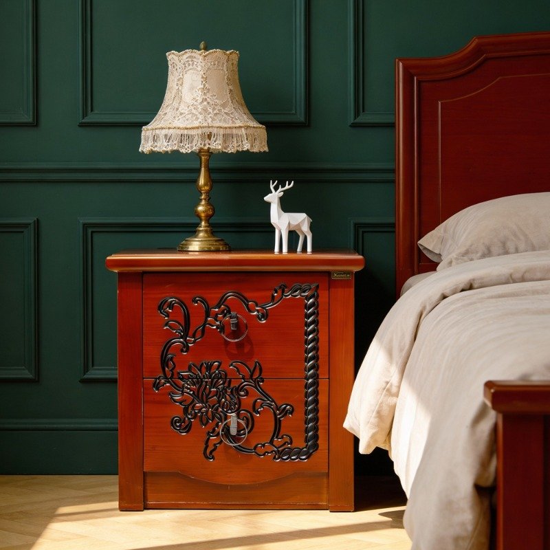 Classic Floral Bed Side Table