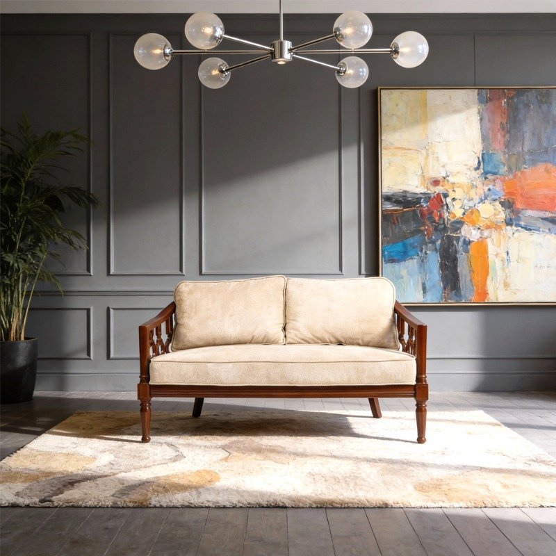 Classic 2 seater Sofa Model 1