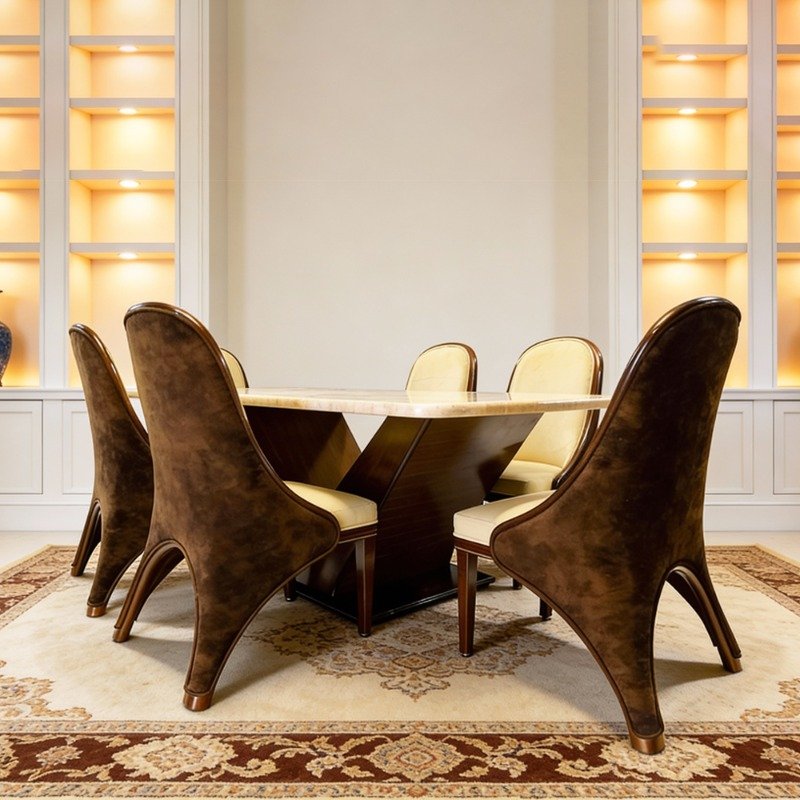 Canvas Model Dinning Set